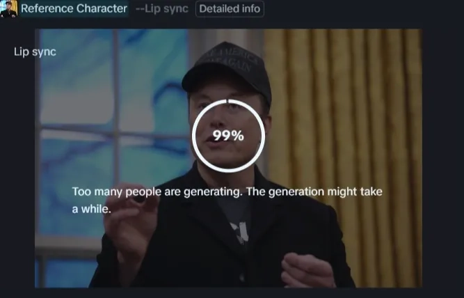 视频生成预览屏幕