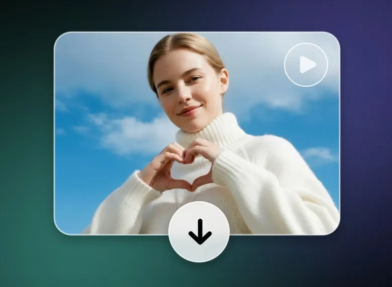 下载高质量的可灵 O1 AI 生成视频