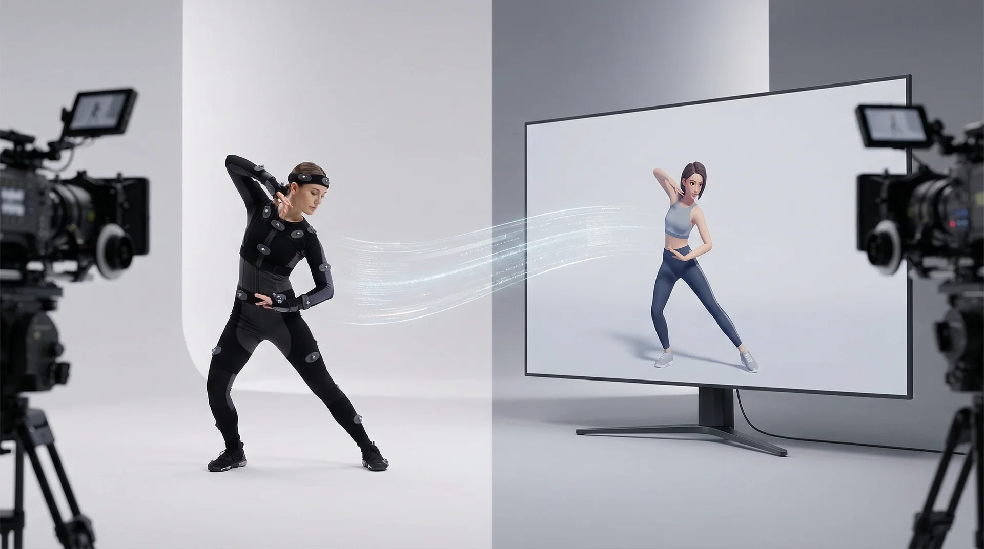 Dance and gesture transfer showcase